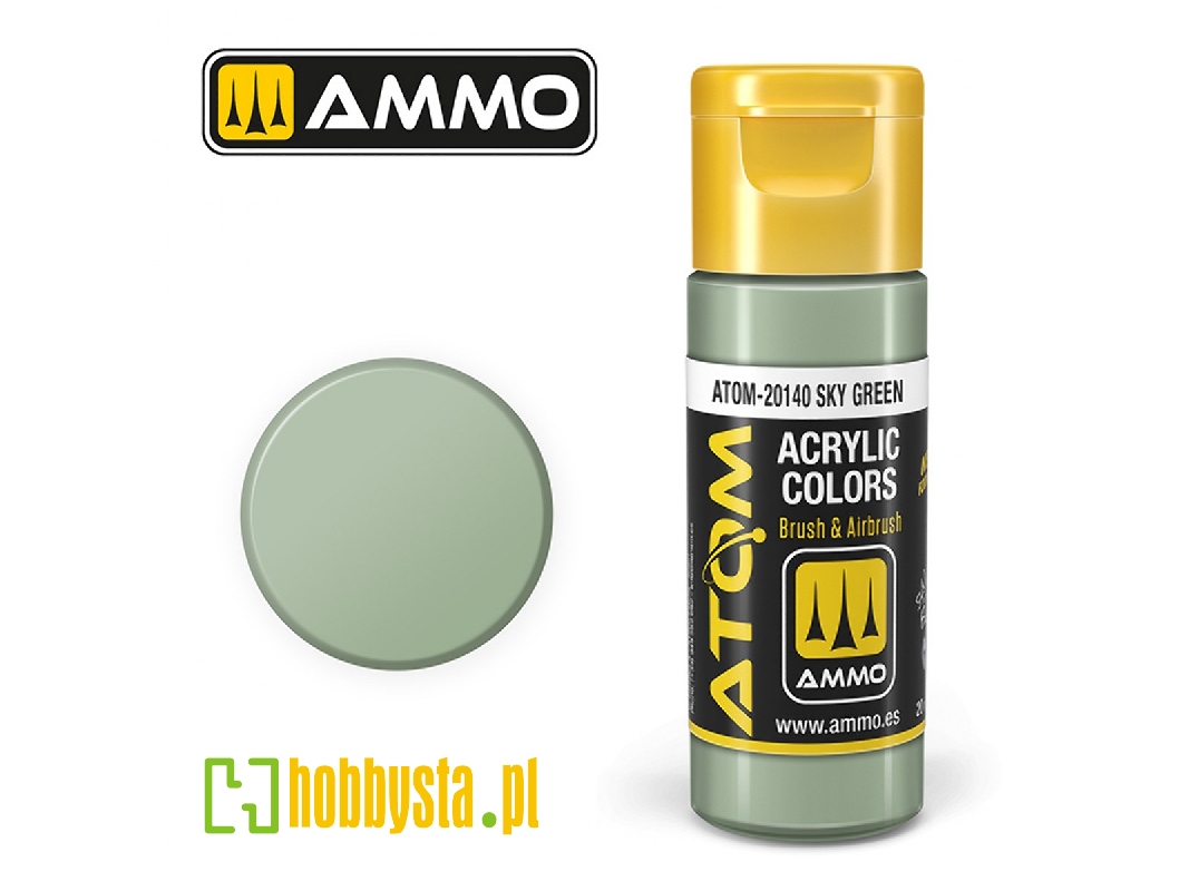 Atom-20140 Atom Color Sky Green - zdjęcie 1 Atom-20140 Atom Color Sky Green - zdjęcie 1