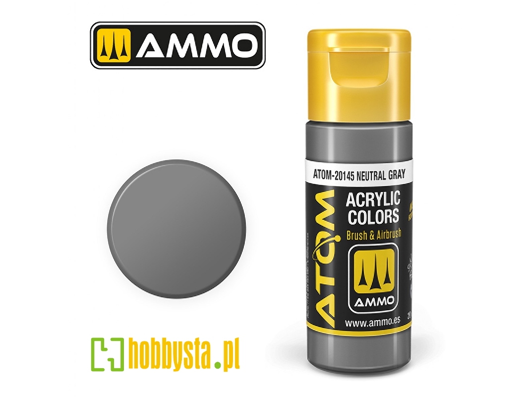 Atom-20145 Atom Color Neutral Gray - zdjęcie 1 Atom-20145 Atom Color Neutral Gray - zdjęcie 1