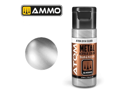 Atom-20164 Atom Metallic Silver - zdjęcie 1
