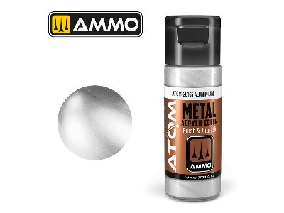 Atom-20165 Atom Metallic Aluminium - zdjęcie 1