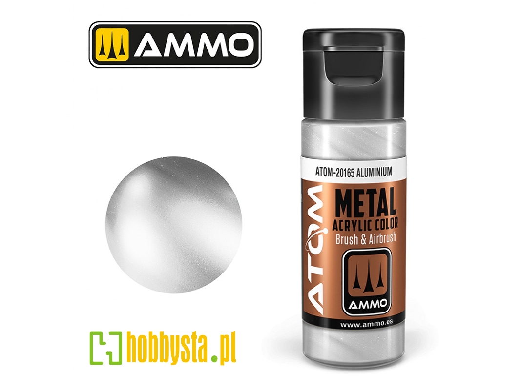 Atom-20165 Atom Metallic Aluminium - zdjęcie 1 Atom-20165 Atom Metallic Aluminium - zdjęcie 1
