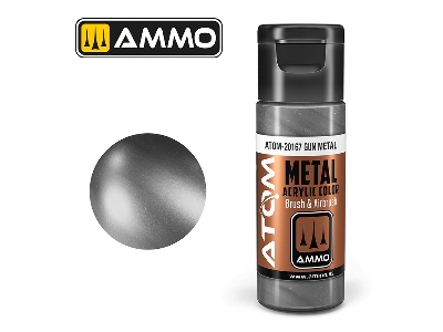 Atom-20167 Atom Metallic Gun Metal - zdjęcie 1
