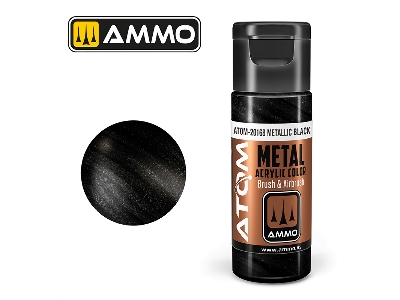 Atom-20168 Atom Metallic Black - zdjęcie 1