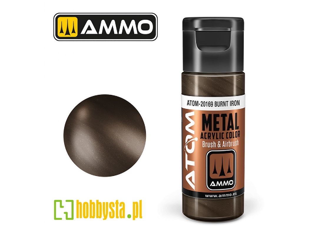 Atom-20169 Atom Metallic Burnt Iron - zdjęcie 1 Atom-20169 Atom Metallic Burnt Iron - zdjęcie 1