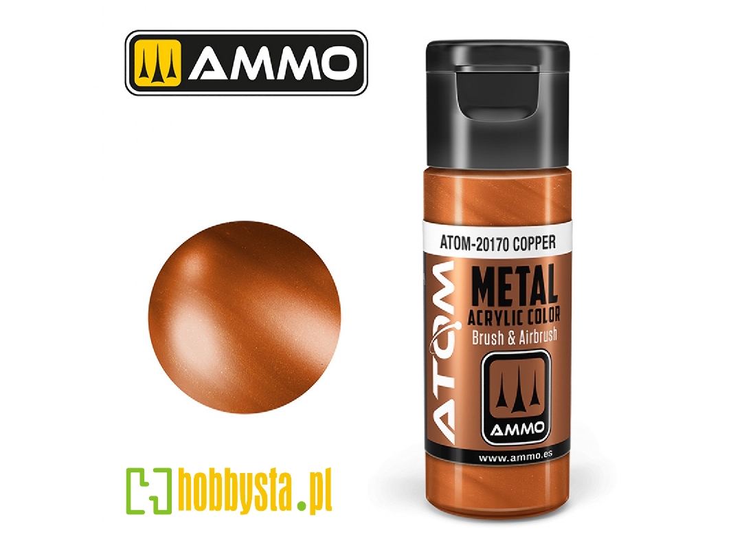 Atom-20170 Atom Metallic Copper - zdjęcie 1 Atom-20170 Atom Metallic Copper - zdjęcie 1