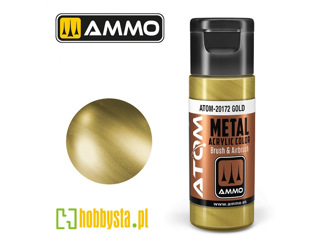 Atom-20172 Atom Metallic Gold - zdjęcie 1 Atom-20172 Atom Metallic Gold - zdjęcie 1