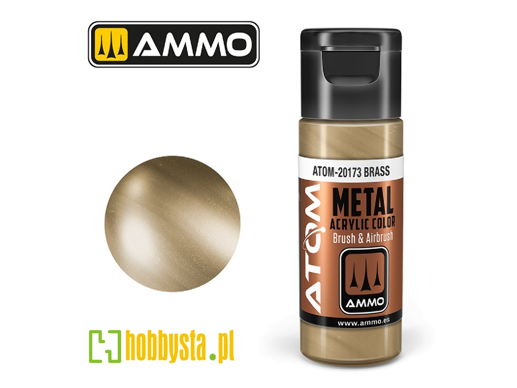 Atom-20173 Atom Metallic Brass - zdjęcie 1 Atom-20173 Atom Metallic Brass - zdjęcie 1