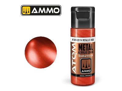 Atom-20174 Atom Metallic Red - zdjęcie 1
