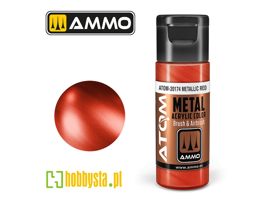 Atom-20174 Atom Metallic Red - zdjęcie 1 Atom-20174 Atom Metallic Red - zdjęcie 1