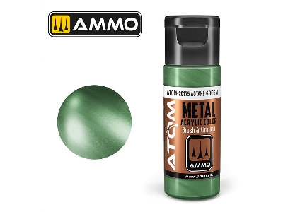 Atom-20175 Atom Metallic Aotake Green - zdjęcie 1