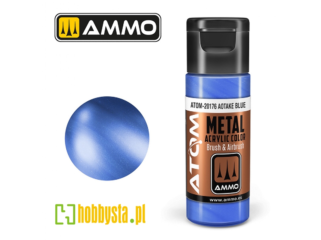 Atom-20176 Atom Metallic Aotake Blue - zdjęcie 1 Atom-20176 Atom Metallic Aotake Blue - zdjęcie 1