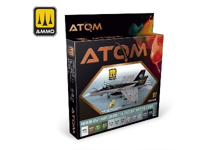 20700 Atom Modern Usaf-navy Colors Set - zdjęcie 1