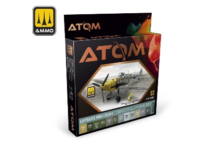 20701 Atom Luftwaffe Wwii Colors Set - zdjęcie 1