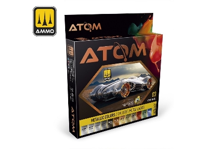 20702 Atom Metallic Colors Set - zdjęcie 1