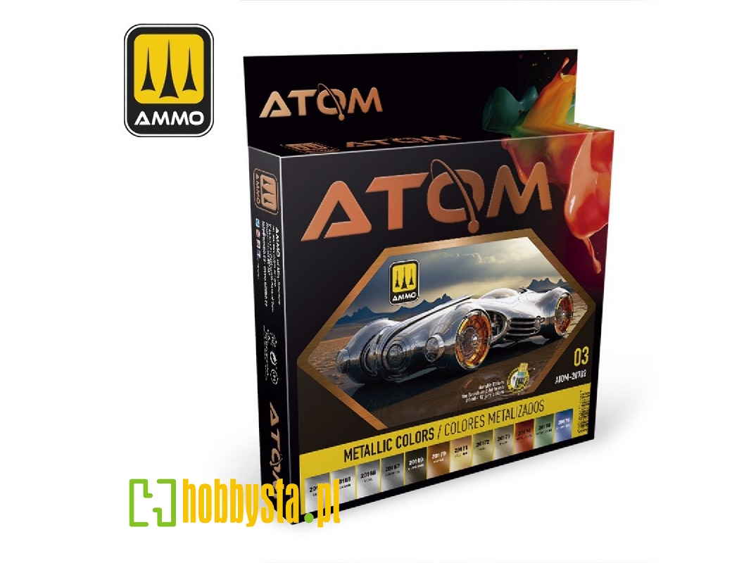 20702 Atom Metallic Colors Set - zdjęcie 1 20702 Atom Metallic Colors Set - zdjęcie 1