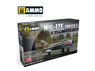 Mig-17f / Lim-5 Fresco C Poland-cuba-angola - Limited Edition (Basic Kit) - zdjęcie 1
