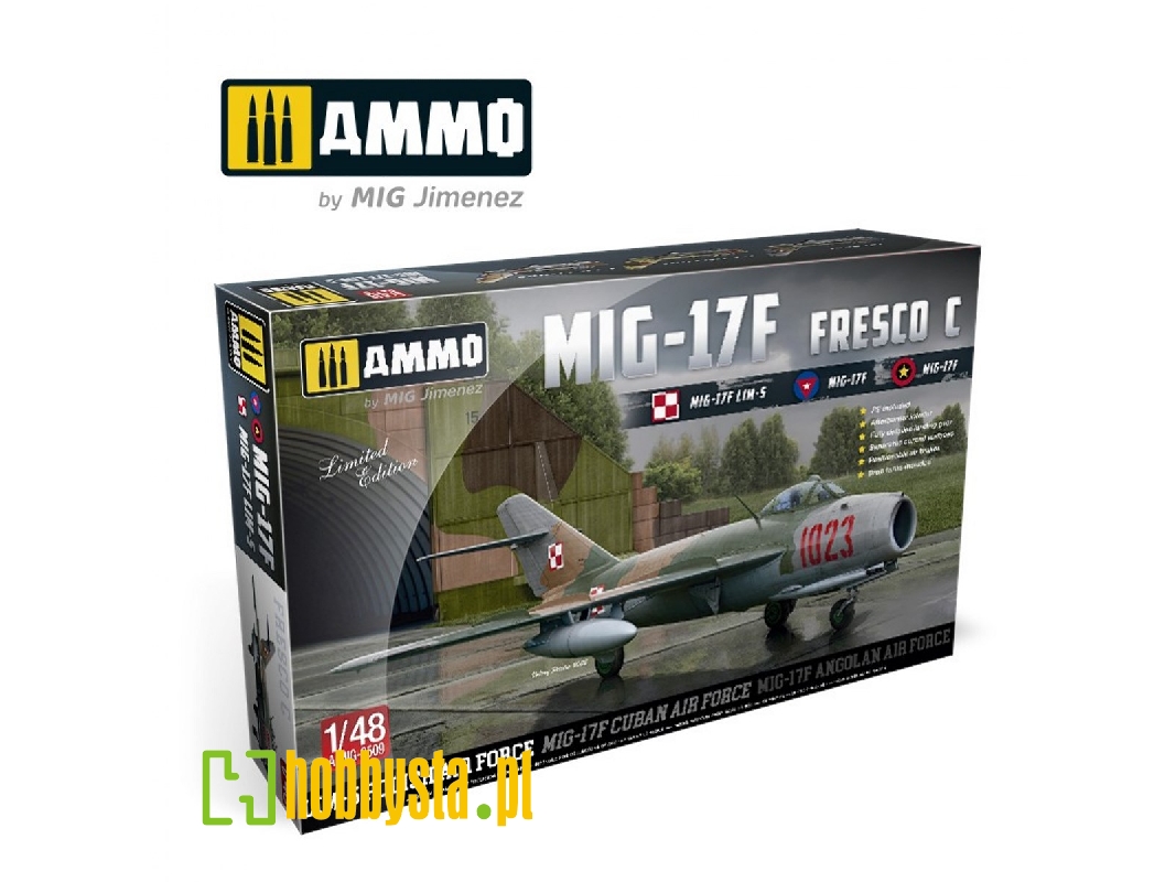 Mig-17f / Lim-5 Fresco C Poland-cuba-angola - Limited Edition (Basic Kit) - zdjęcie 1 Mig-17f / Lim-5 Fresco C Poland-cuba-angola - Limited Edition (Basic Kit) - zdjęcie 1