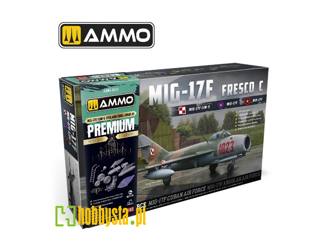 Mig-17f / Lim-5 Fresco C Poland-cuba-angola - Limited Edition (Premium Special Edition) - zdjęcie 1