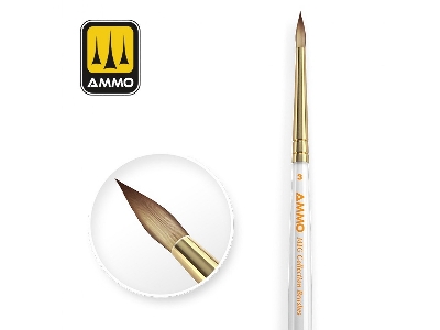 Ammo Mig Collection Brushes Conical O3 - zdjęcie 1