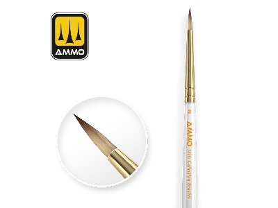 Ammo Mig Collection Brushes Conical O2 - zdjęcie 1