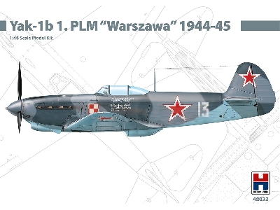 Jak-1b 1. PLM "Warszawa" 1944-45 - zdjęcie 1