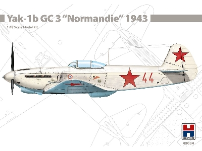 Jak-1b GC 3 "Normandie" 1943 - zdjęcie 1