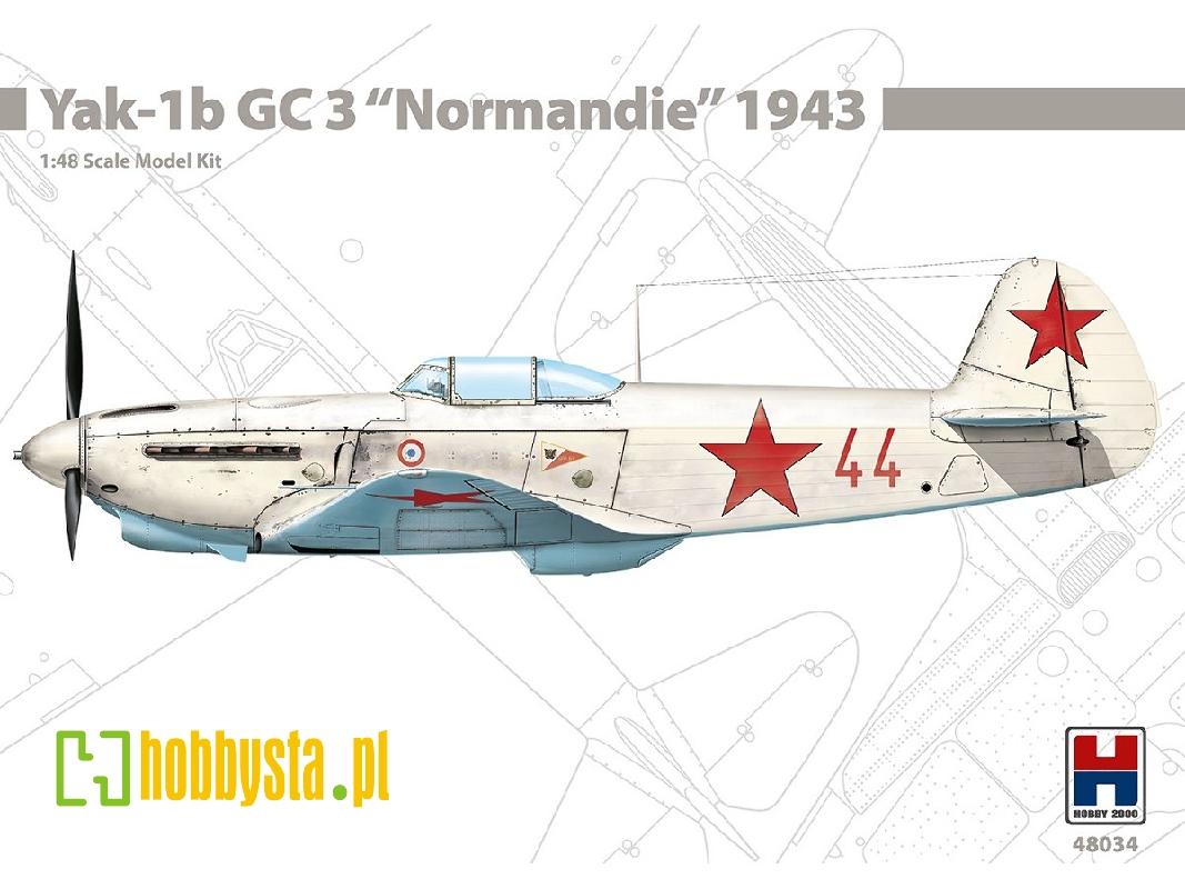 Jak-1b GC 3 "Normandie" 1943 - zdjęcie 1