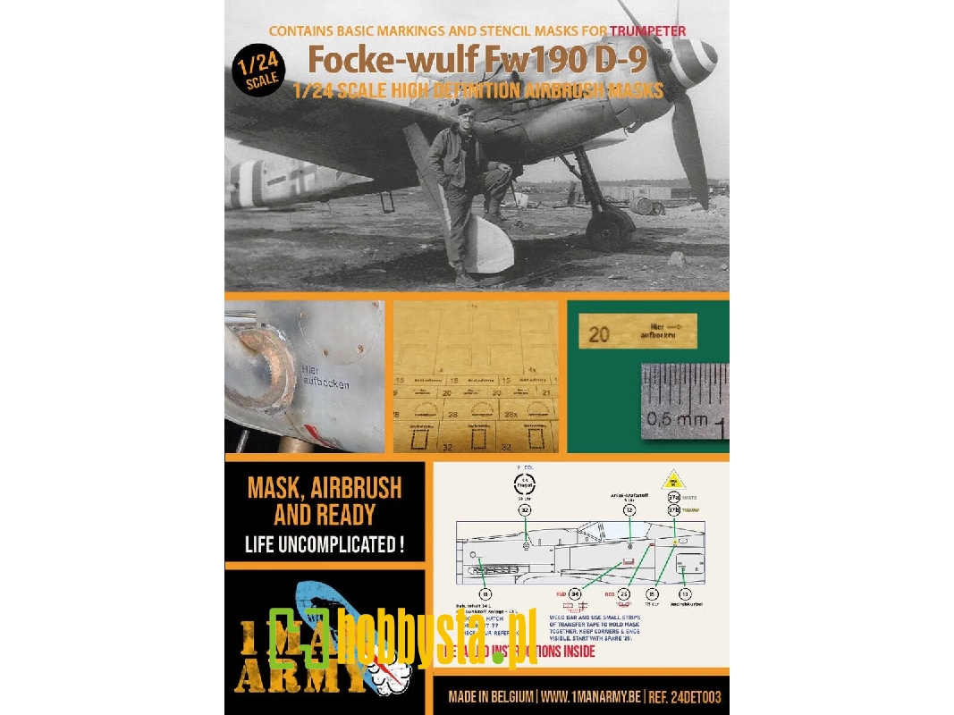 Focke-wulf Fw-190 D-9 (For Trumpeter) - zdjęcie 1 Focke-wulf Fw-190 D-9 (For Trumpeter) - zdjęcie 1