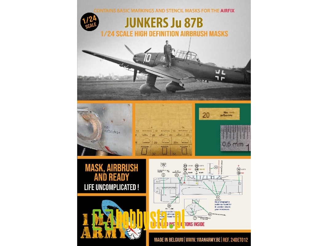 Junkers Ju-87b-2 'stuka' (For Airfix Kits) - zdjęcie 1 Junkers Ju-87b-2 'stuka' (For Airfix Kits) - zdjęcie 1