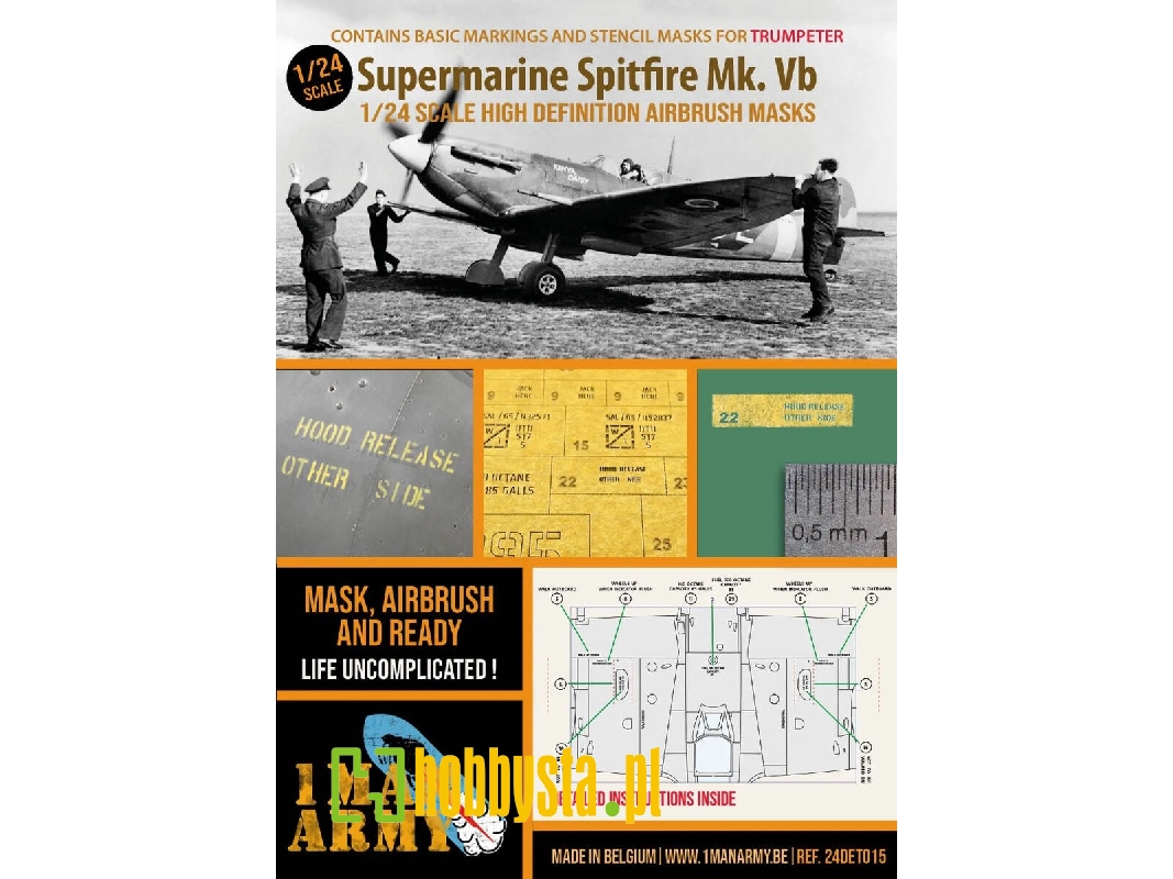 Supermarine Spitfire Mk. Vb (For Trumpeter) - zdjęcie 1