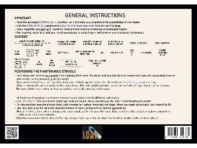 Supermarine Spitfire Mk.I/Mk.Ii - Data Stencils Generic Set - zdjęcie 2