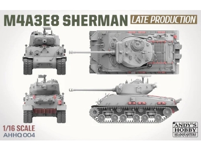M4a3e8 Sherman Easy Eight Late Wwii / Korean War - zdjęcie 2