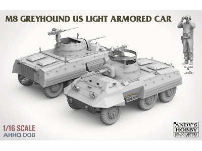 M8 Light Armored Car Greyhound - Early Or Late Version - zdjęcie 2