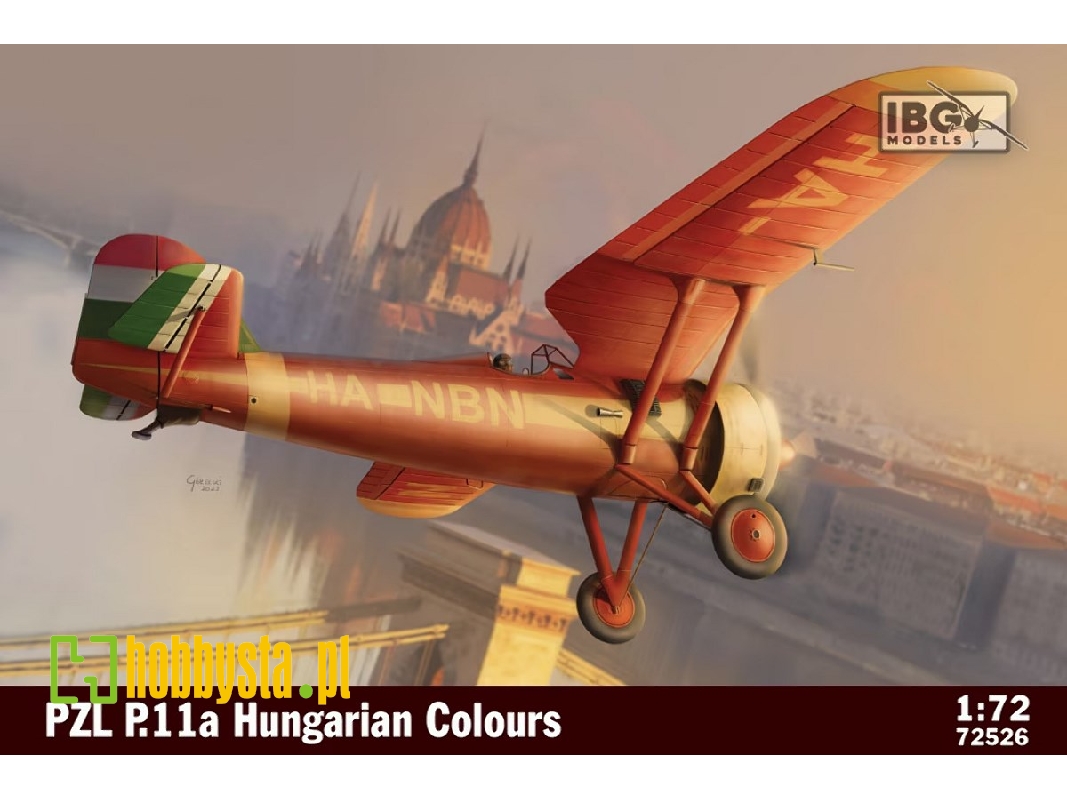 Pzl P.11a Hungarian Colours - zdjęcie 1 Pzl P.11a Hungarian Colours - zdjęcie 1