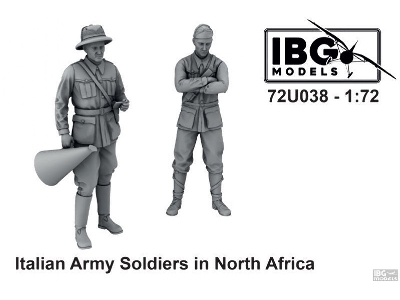 Italian Army Soldiers In North Africa - zdjęcie 1