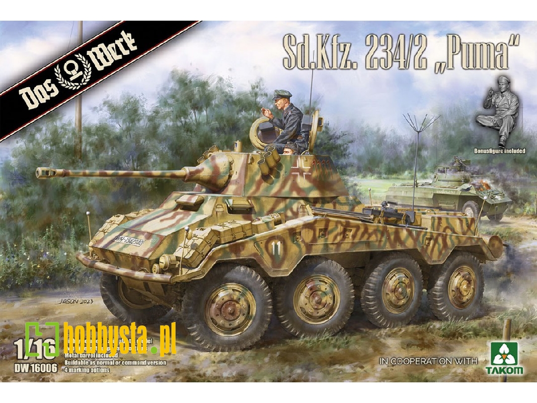 Sd.Kfz. 234/2 'puma' - zdjęcie 1 Sd.Kfz. 234/2 'puma' - zdjęcie 1