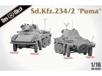 Sd.Kfz. 234/2 'puma' - zdjęcie 5