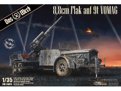 8.8cm Flak Mounted On 9t Vomag Truck - zdjęcie 1