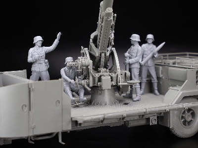 German Ww2 8,8cm Flak Crew - zdjęcie 8