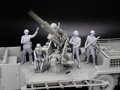 German Ww2 8,8cm Flak Crew - zdjęcie 9