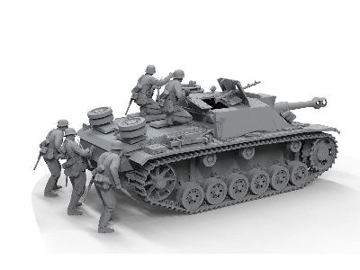 Wwii German Tank Desant Troops (5pcs) - zdjęcie 2