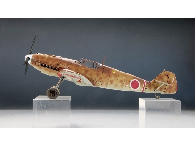 Bf 109 E-7 "japanese Army" W/Ground Crew & Equipment #2 - zdjęcie 3