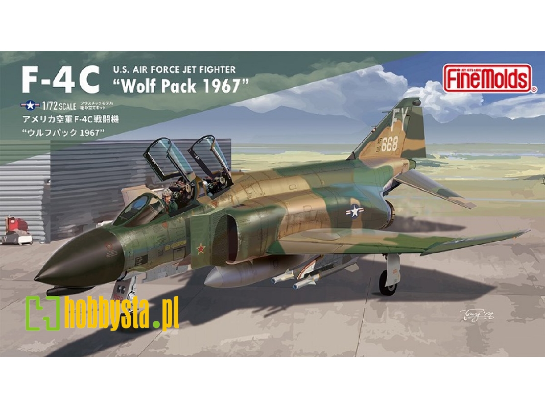 U.S. Air Force Jet Fighter F-4c "wolf Pack 1967" - zdjęcie 1 U.S. Air Force Jet Fighter F-4c "wolf Pack 1967" - zdjęcie 1