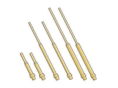 Whip Antennas For Jmsdf Mogami-class Escort Ships - zdjęcie 2