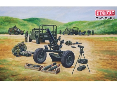 Jgsdf 120mm Mortar Rt W/ Heavy Mortar Towing Truck - zdjęcie 2