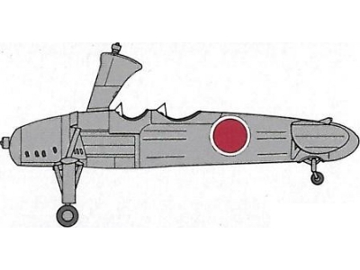 Kayaba "ka-go" (0-go) Model 1 Imperial Japanese Army Observation Autogyro - zdjęcie 2
