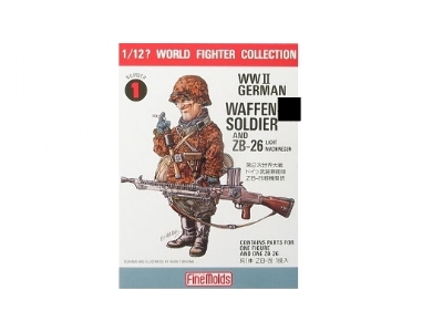 W.W.Ii German Soldier & Zb26 - zdjęcie 1