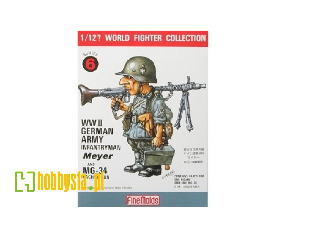 W.W.Ii German Infantry Man & Mg34 - zdjęcie 1 W.W.Ii German Infantry Man & Mg34 - zdjęcie 1