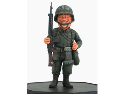 Jgsdf Infantry Man & Type64 Rifle - zdjęcie 4