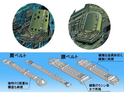 Ijn Aircraft Seatbelt Set - zdjęcie 3